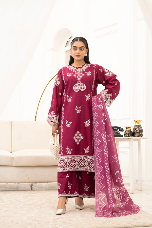 Pink Embroidered | Winter '26