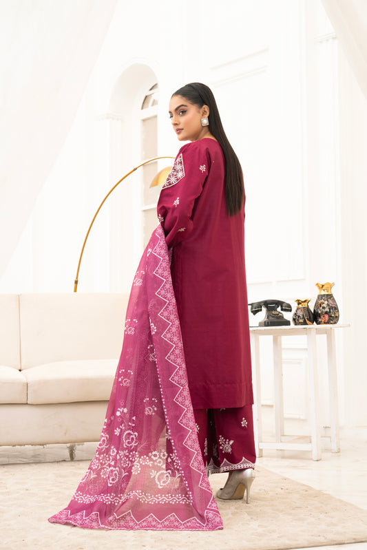 Pink Embroidered | Winter '26